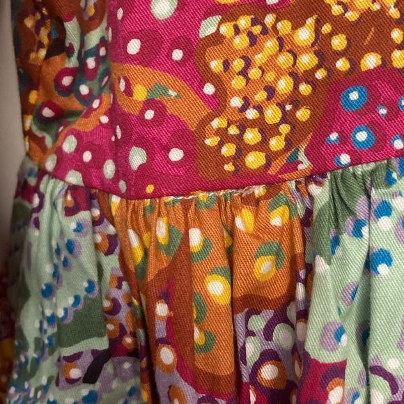 Kiki Vargas Patterned Babydoll Top - Picture 10 of 10